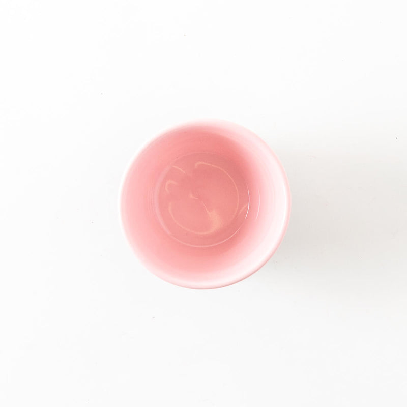そばちょこカップ　ピンク