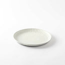 粉引しのぎ 22cm皿