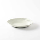 粉引しのぎ 楕円浅鉢