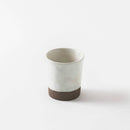 粉引くし目 カップ