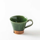 織部くし目 コーヒーカップ