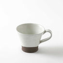 粉引くし目 コーヒーカップ
