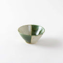 織部掛分点紋（小）飯碗