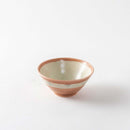 梅灰釉花紋 飯碗