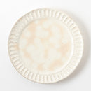 粉引太鎬　8.0寸リム皿