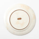 粉引太鎬　8.0寸リム皿