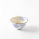 folk　飯碗　ブルーフラワー