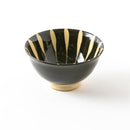 黒十草茶碗
