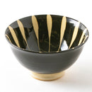 黒十草茶碗
