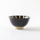 黒十草茶碗
