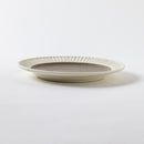 塗分鎬　6.5寸リム皿