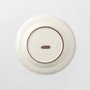 粉引太鎬　5.5寸リム皿