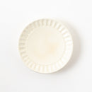 粉引太鎬　5.0寸皿