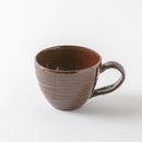 荒土　マグカップ　アメ釉