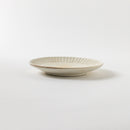 粉引細鎬　5.0寸皿