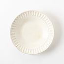 粉引太鎬　8.0寸浅鉢