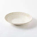 粉引細鎬　8.0寸浅鉢