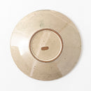 ココア鎬　8.0寸浅鉢