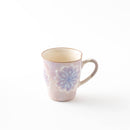 folk　マグカップ　パープルフラワー