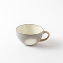 粉引吹き　スープカップ 小