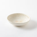 粉引細鎬　5.5寸浅鉢