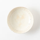 粉引細鎬　5.5寸浅鉢