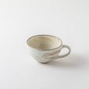 荒土　スープカップ小　粉引