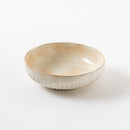 粉引細鎬　4.0寸鉢