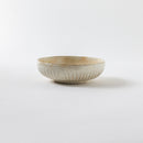 粉引細鎬　4.0寸鉢