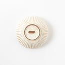 粉引細鎬　4.0寸鉢