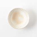 粉引細鎬　4.8寸リム小鉢