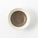 塗分鎬　4.8寸リム小鉢