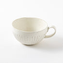 粉引細鎬　スープマグ