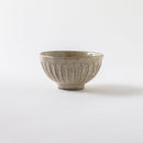 ココア鎬　ご飯茶碗　L