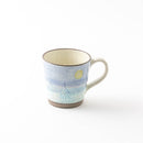 月の夜　マグカップ　満月ブルー