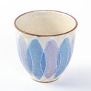 plume 湯呑　ブルー