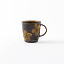 イッチン花紋　マグカップ　プラム