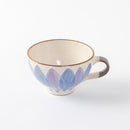 plume スープカップ　ブルー