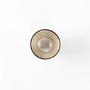 焼〆銀彩しのぎ 高台杯