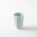 青白磁ネジリ湯呑