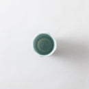 青白磁ネジリ湯呑