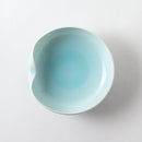 青白磁一方押し6寸鉢