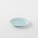 青白磁総唐草4寸皿