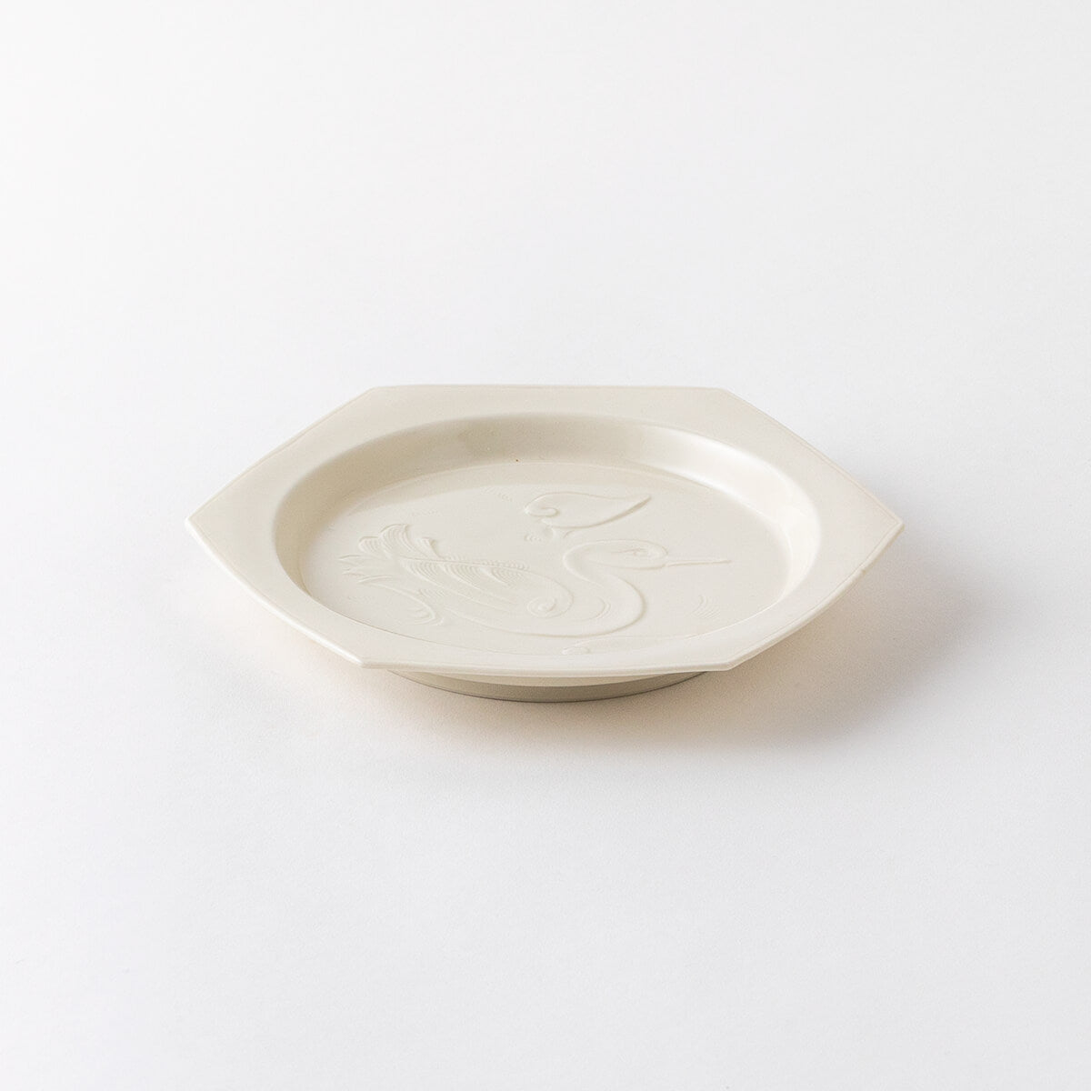 年末特価12/31まで 東西南北白化粧四方皿(五枚組) 浅野陽 未使用 新品同様 京焼・清水焼 湯さまし S0833 白磁金銀彩七宝紋 洸春窯／高島