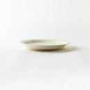 白瓷牡丹文8寸皿