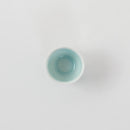 青白磁波文ぐい呑み