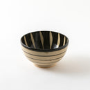 黒十草ボーダーどんぶり