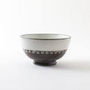 三島印花下黒どんぶり