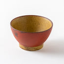 くらわんか3.6碗　朱巻わらぶき