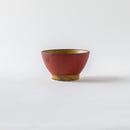 くらわんか3.6碗　朱巻わらぶき